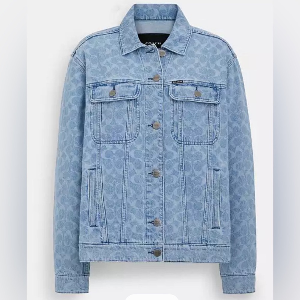 Coach Signature Denim Jacket.